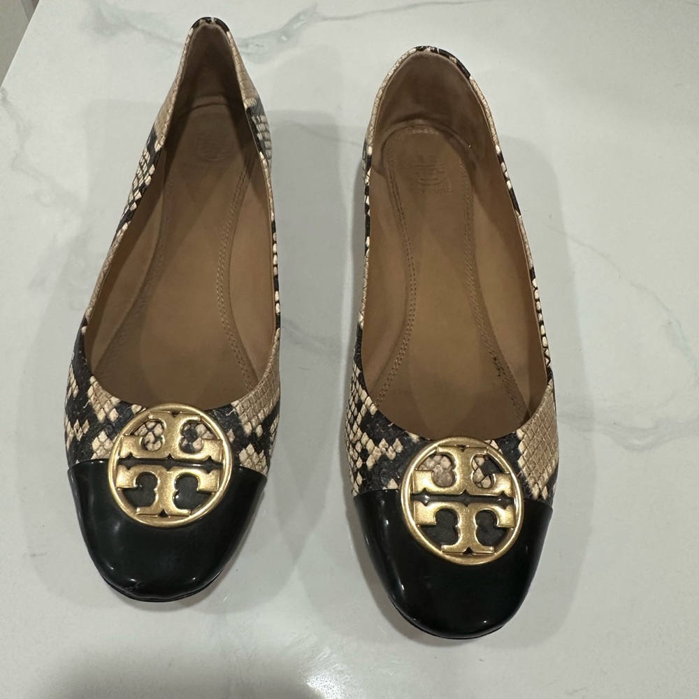 Tory Burch flat super comfy 🎅🏻💚❤️
